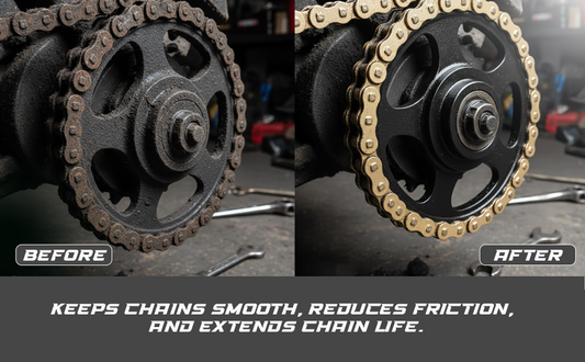 Nippon Paint n-Shield Chain Lubricant Spray 150ml | Reduces Friction, Ensures Smooth & Quiet Operation, Protects Bike & Motorcycle Chains