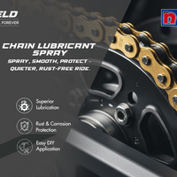 Nippon Paint n-Shield Chain Lubricant Spray 150ml | Reduces Friction, Ensures Smooth & Quiet Operation, Protects Bike & Motorcycle Chains