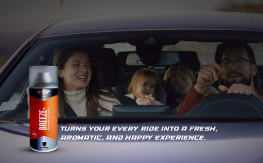 Nippon Paint n-Shield Breeze+ Car Air Freshener Spray 150ml | One Spray Odour Control, Long Lasting Freshness | No. 1 Paint In Asia Pacific