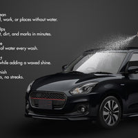 Nippon Paint Waterless Car Wash Spray 250ml | Quick Clean | High Gloss Shine | Eco Friendly Car Cleaner Spray | n-Shield Waterless Wash for Bike & Car | No.1 Paint in Asia Pacific.