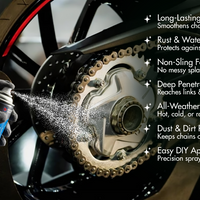 Nippon Paint n-Shield Chain Lubricant Spray 150ml | Reduces Friction, Ensures Smooth & Quiet Operation, Protects Bike & Motorcycle Chains