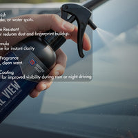 Nippon Paint n-Shield Car Glass Cleaner Spray 250ml | Repels Dust/Rain, Removes Stubborn Residue, Hydrophobic | No. 1 Paint In Asia Pacific