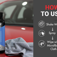 Nippon Paint n-Shield Tyre Shine Spray 250ml | Long Lasting Gloss, Restores Black Finish, Protects from Dust & Fading