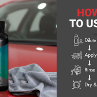 Nippon Paint n-Shield Car Wax Shampoo 250ml | Deep Cleaning, Glossy Finish, Wax Protection | No. 1 Paint In Asia Pacific