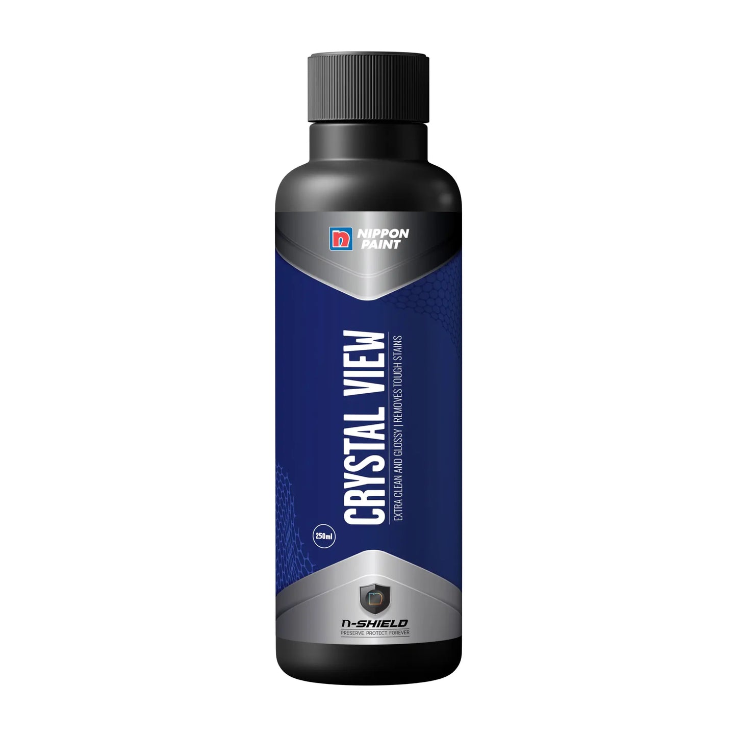 Nippon Paint n-Shield Car Glass Cleaner Spray 250ml | Repels Dust/Rain, Removes Stubborn Residue, Hydrophobic | No. 1 Paint In Asia Pacific