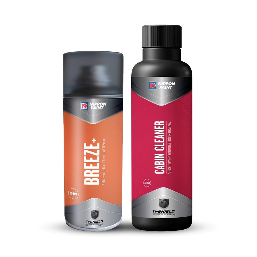 N-Shield Fresh Ride Interior Kit – n-Shield Cabin Cleaner 250ml , n-Shield Breeze+ 150ml
