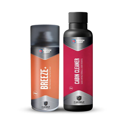 N-Shield Fresh Ride Interior Kit – n-Shield Cabin Cleaner 250ml , n-Shield Breeze+ 150ml